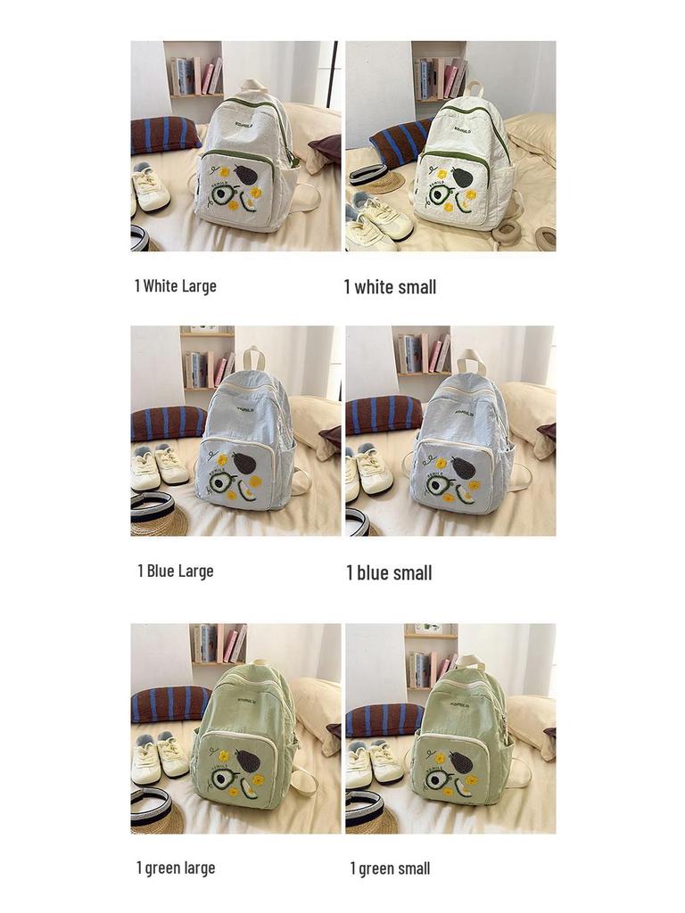 Ins High-Value Japanese Backpack for Girls: Large Capacity, Lightweight, Versatile Travel & School Bag