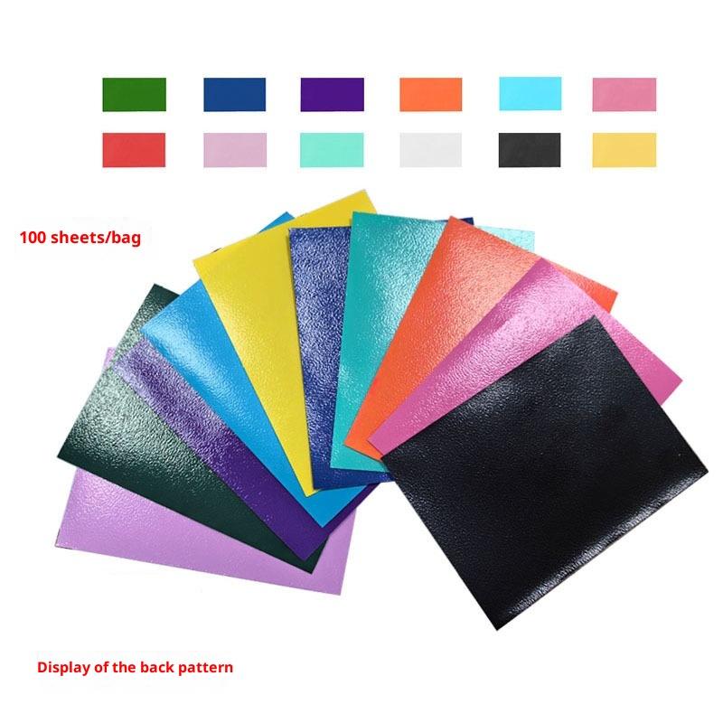 100 ks prémiových obalů na karty Matné obaly na karty Kompatibilní s Mtg Pokemon Trading Cards a Sport Standardní velikost deskové hry