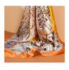 88x88cm 100% Maulbeerseide Köper Schal Luxuriöses Übergroßes Quadratisches Tuch Elegantes Damen-Tuch für Frühling Sommer Herbst