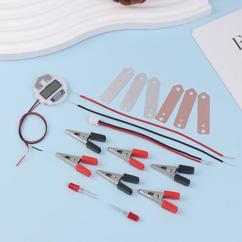 Children Bio Energy Science Kit Fun Potato Fruit Supply Electricity Experiments Toys Kids Student Learining Diy Science Toy