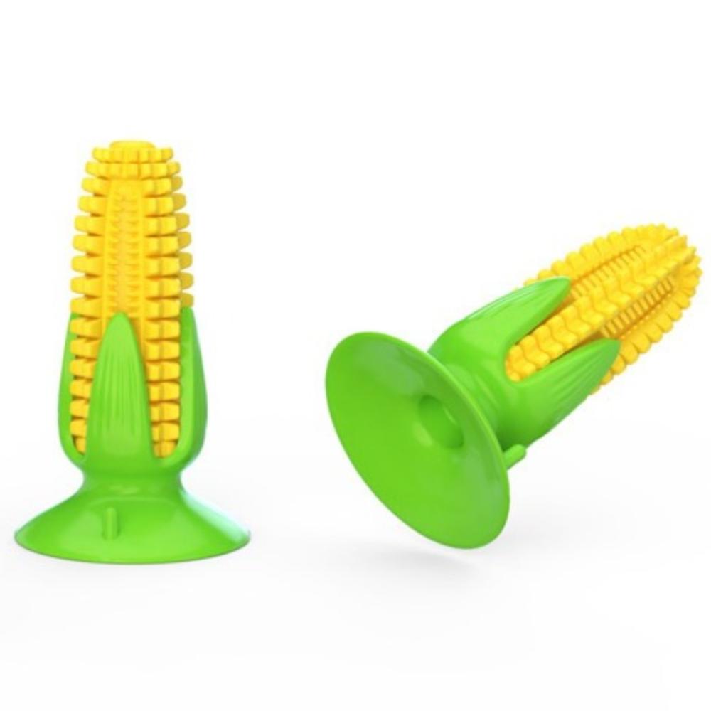 Corn Shape Pet Corn Cob Chew Toy Grinding Interactive Dog Toy Sturdy Dog Toothbrush Toy  Dental