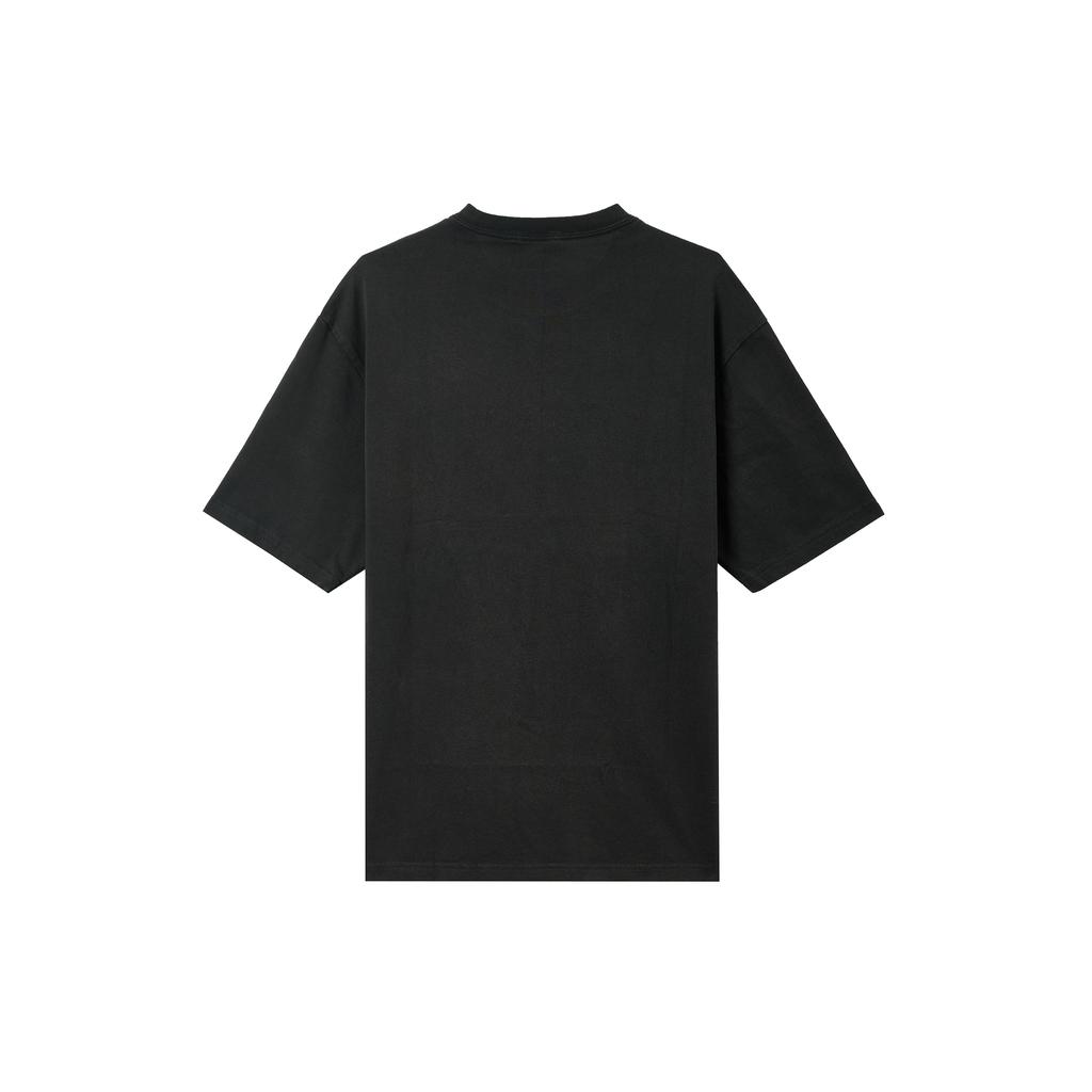 Jordan T Shirts Unisex Black Crew Neck Moderate Straight Fit DV6466-010