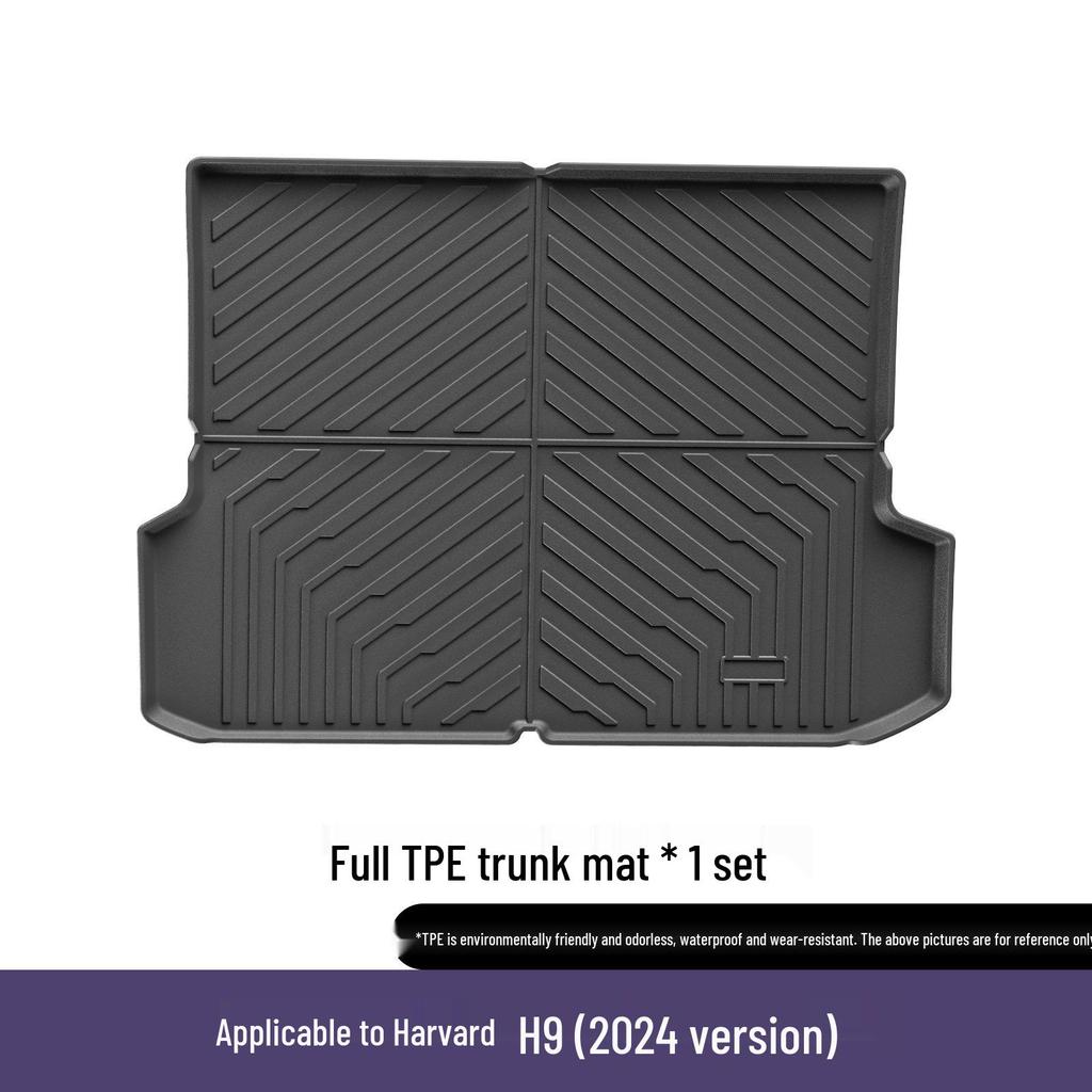 2024 Haval H9 TPE 3D All-Weather Floor & Trunk Mats