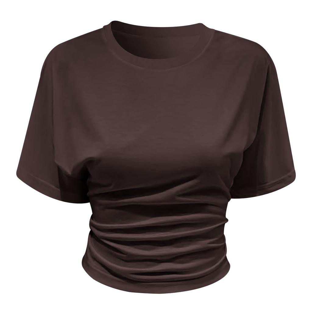 Women's Round Neck  Loose Lightweight Spring/Summer Top