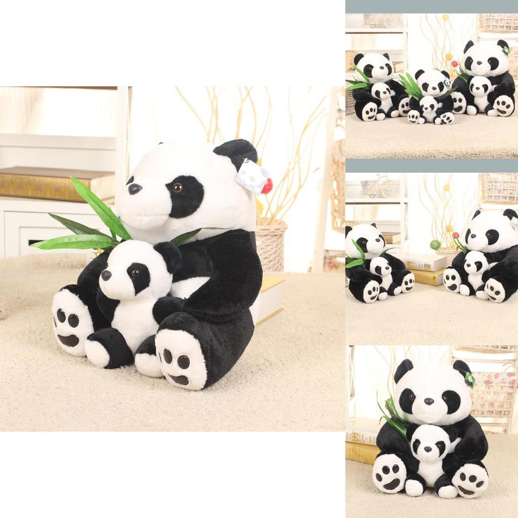 Adorable 38cm Panda Teddy Bear Soft Plush Stuffed Animal Ideal For Kids Gift