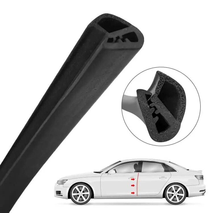 Car Seal Strips EPDM B Pillar Noise Windproof Protection Car Door Edge Weatherstrip Auto Sealant Accessories Decoration Strip