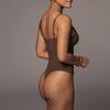 Sexy Tight Bodysuit For Women With Backless Vneck Design For Summer Streetwear Style
