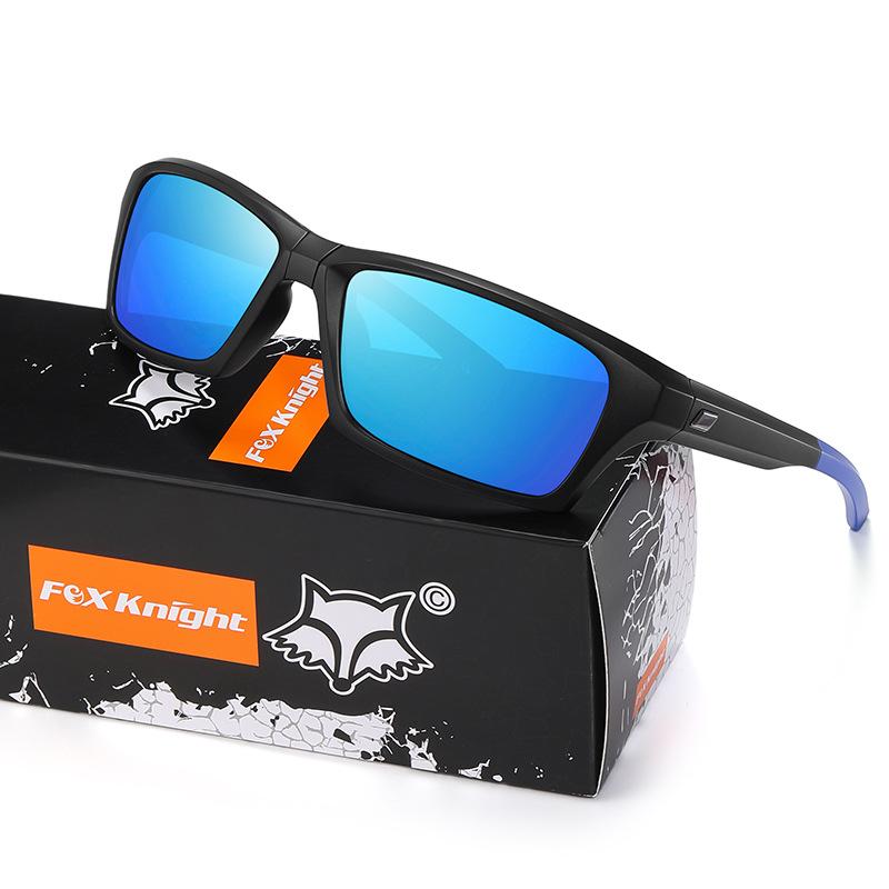New Tr90 Polarized Outdoor Cycling Colorful Sunglasses, Hiking and Mountaineering Glasses, European and American Windproof Folding Glasses