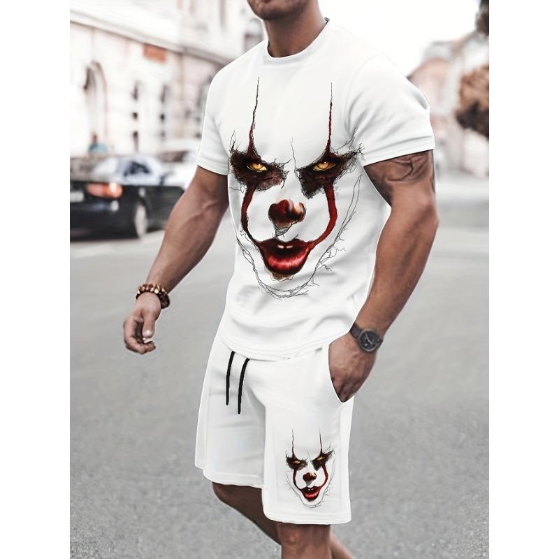 

2025 Summer new men s suit Summer fashion casual outdoor street shooting clothing men s simple casual suit short sleeve shorts 6XL