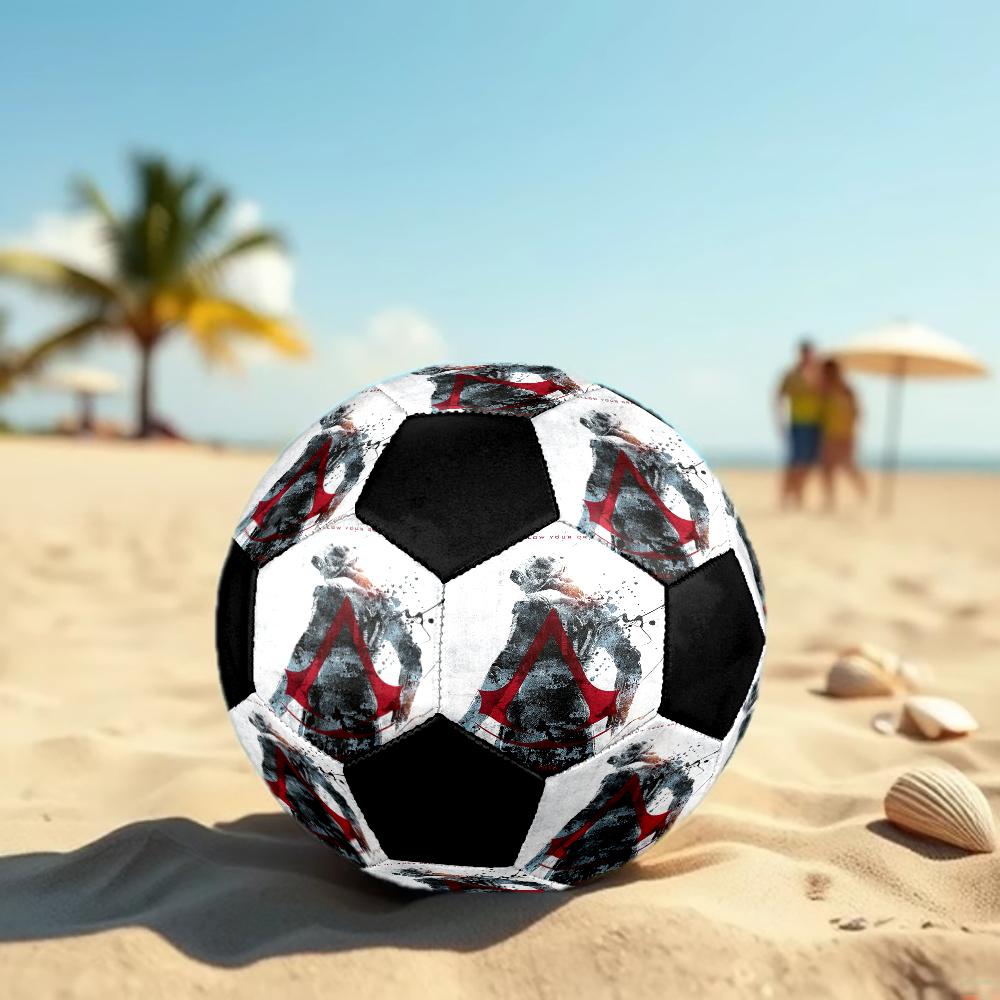 Assassin's Creed Theme Size 5 Soccer Ball, Suitable for Both Indoor and Outdoor Matches, a Gift Suitable for Everyone.