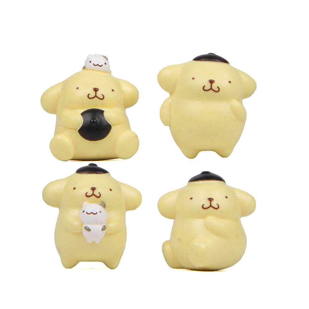 Pom Pom Purin Pvc Action Figures Model Toy Cartoon Desktop Decoration Gifts