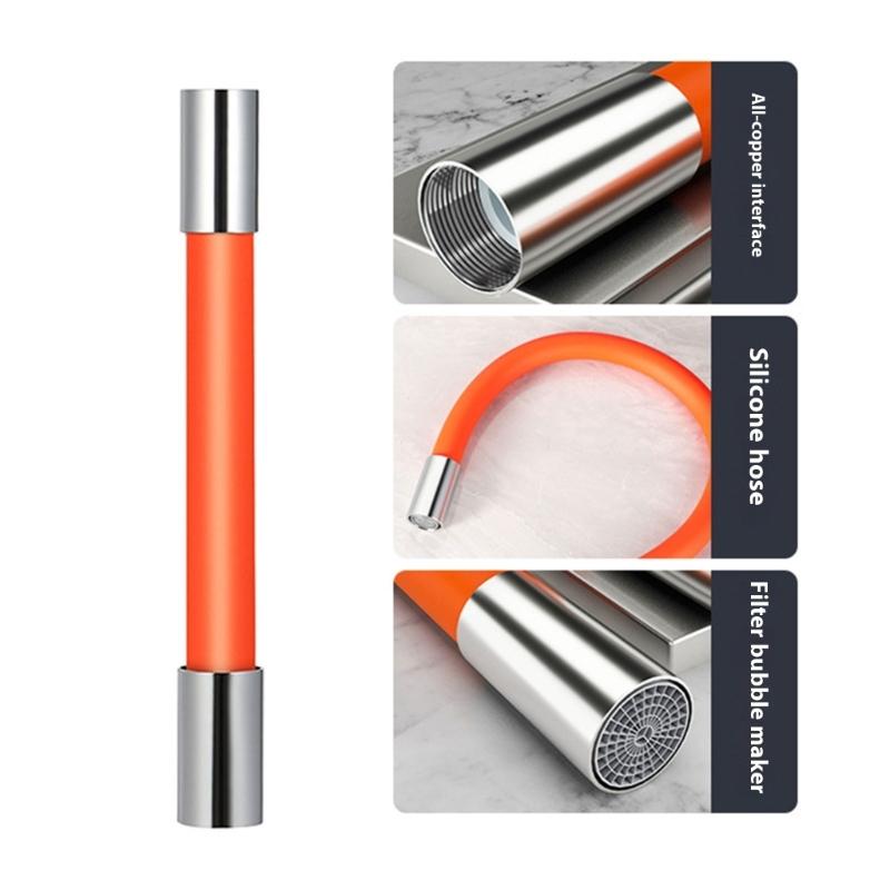MultiPurpose Faucet Extender Bendable Structure Splash Prevention Faucet Extension For Efficient Watering In Tight Space