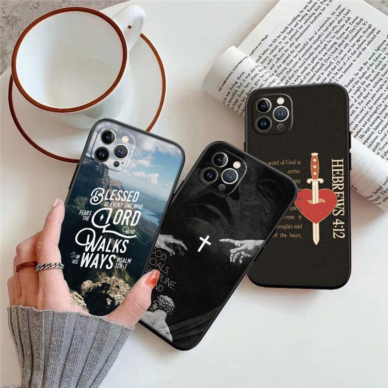 Bibelvers Jesus Christus Neue High-End-Handyhülle für OPPO A3 Pro A72 A74 A76 A77 A77S A78 A79 A94 A95 A18 A40M A58