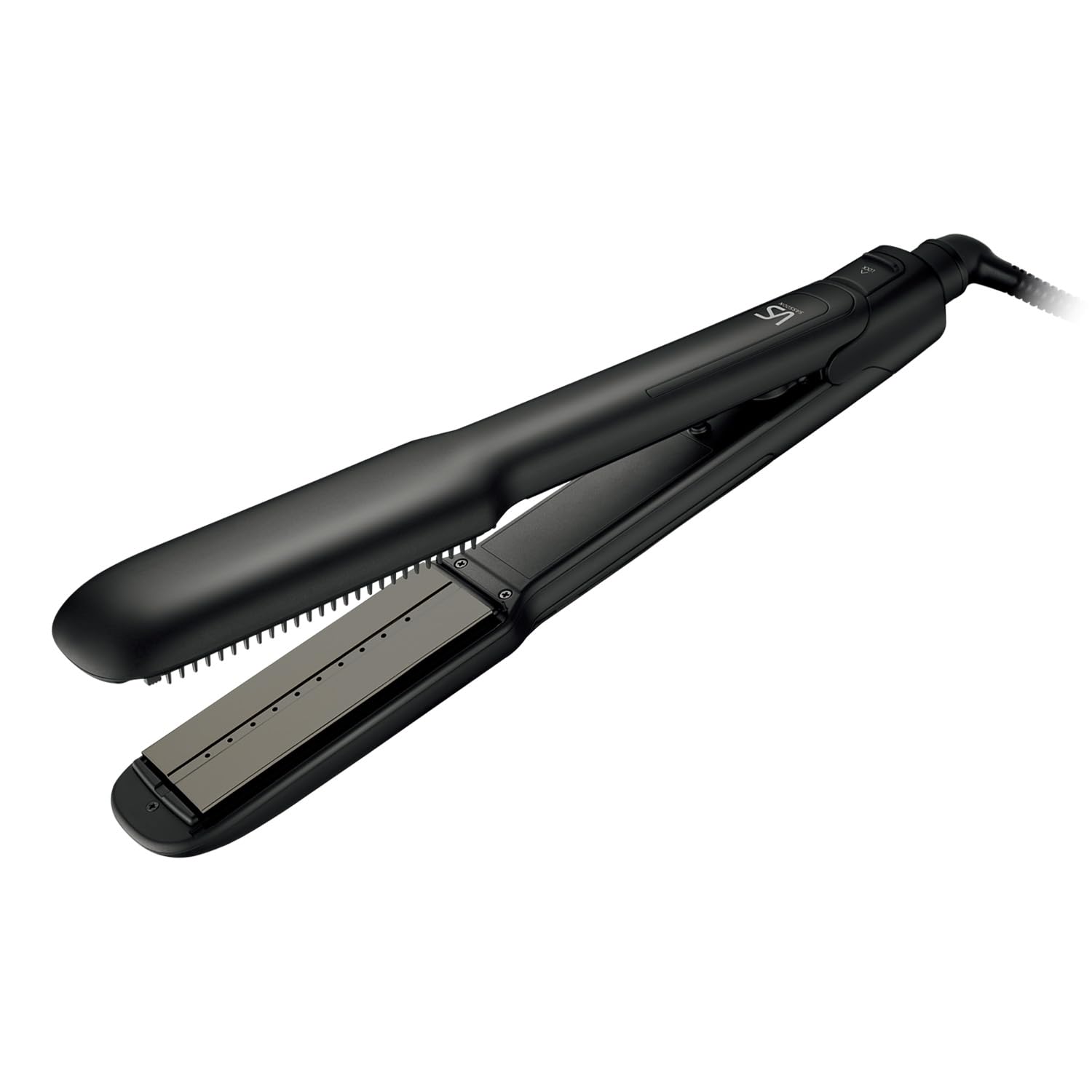 

[Эксклюзив Amazon.co.jp] Утюжок для выпрямления волос Vidal Sassoon с паром, 5 уровней регулировки температуры, черный VSS-9902KJ