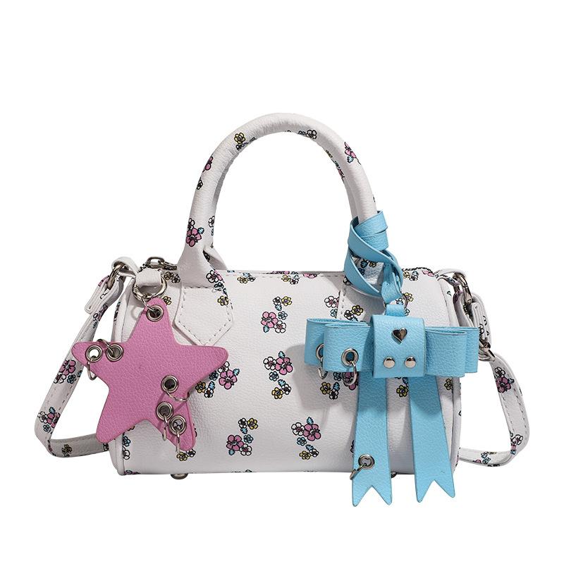 Handbag Boston Bag Crossbody Bag Star Sweet and Fashionable Small Bag