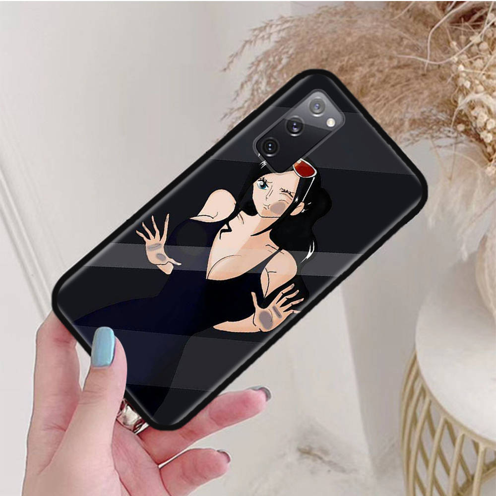 Black Case for Xiaomi Poco X6 X4 M5 M6 F5 F6 C65 C55 C50 C51 C40 Pro Redmi 14C A3X 13C 12C 11T 10A 9C Note 7 6 8A Plus W-73 One Piece Robin