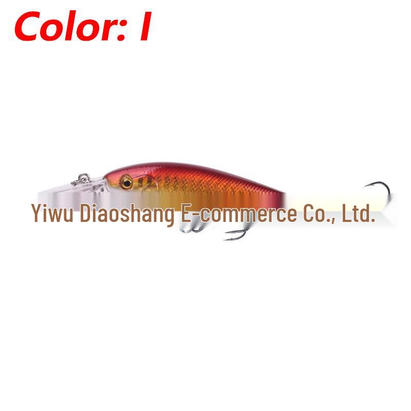 Long Tongue Minnow Floating Deep Diving Lure for Freshwater & Sea Fishing - Aspius Bass Bionic Hard Bait