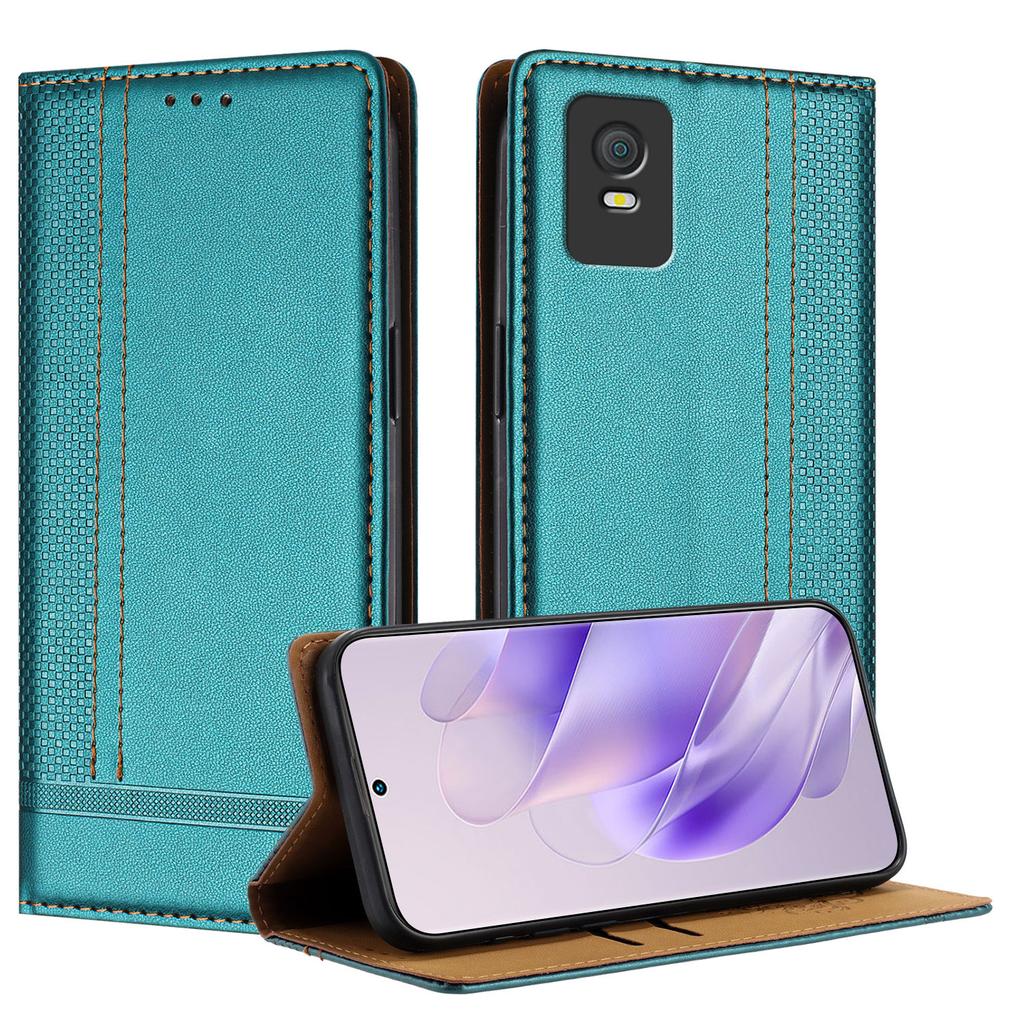 Litchi Grain Emboss Leather Book Case for TCL Series,TCL 305,TCL 306,TCL 30 SE,TCL 30 5G,TCL 30+,TCL 30,TCL 30 XE 5G,TCL 303,TCL Stylus,TCL 20 R 5G...