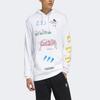 adidas Originals Fangtastic Disney Mickey Printing Hooded Sweatshirt Unisex White H09182