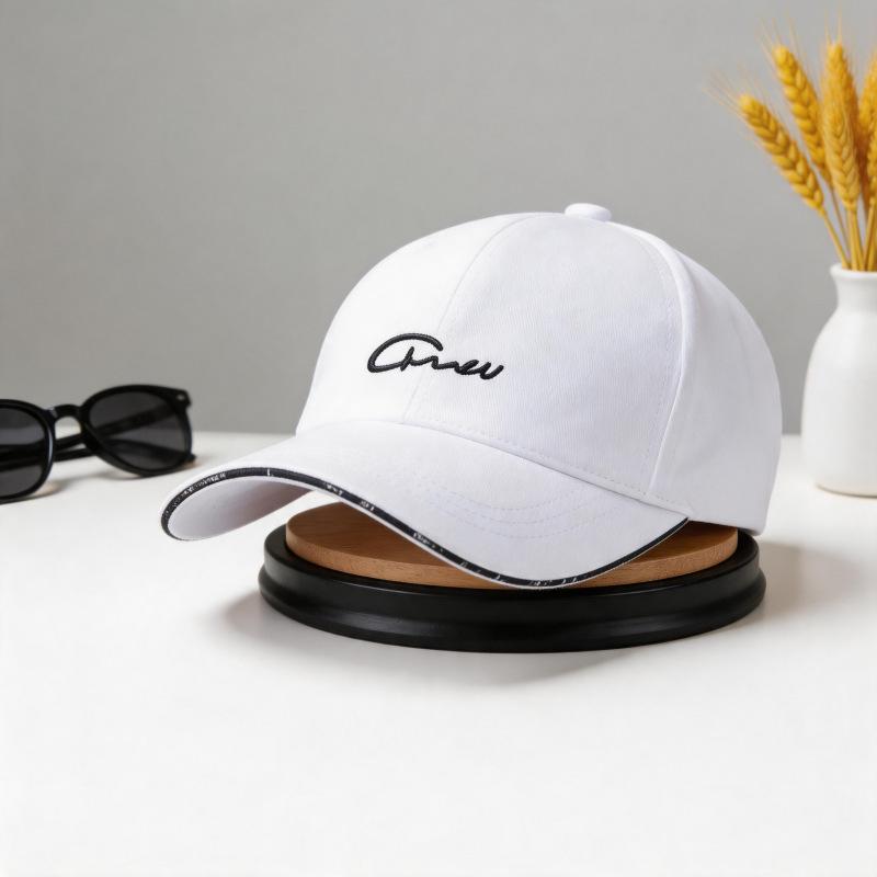Baseball cap Children's four seasons fashion classic cap Wide brim Big face Small visor Sun hat