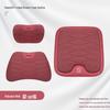 Zeekr Car Neck and Lumbar Support Pillow, Ice Silk Seat Cushion for Models 001/007/009.