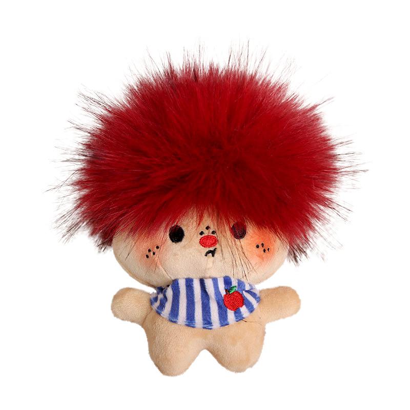 New Grilled Hair Doll Second Explosion Hair Doll Plush Doll Funny Ugly Cute Doll Bag Pendant Gift