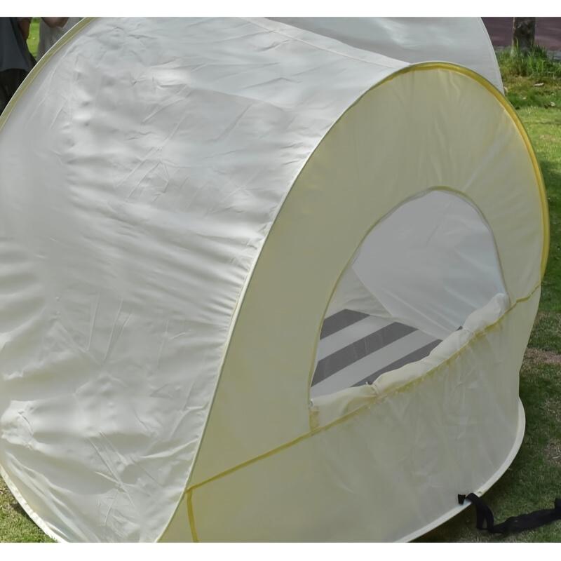 Tragbares Strandzelt zum Sonnenschutz, Geeignet für den Innen- und Außenbereich, Perfekt für Gärten und Innenhöfe, mit Schneller Aufbau