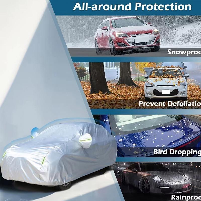Para Tesla Model Y Cubierta de Coche Cubiertas de Protección para Exteriores Nieve Parasol Impermeable a Prueba de Polvo Exterior UV Accesorios para Coche