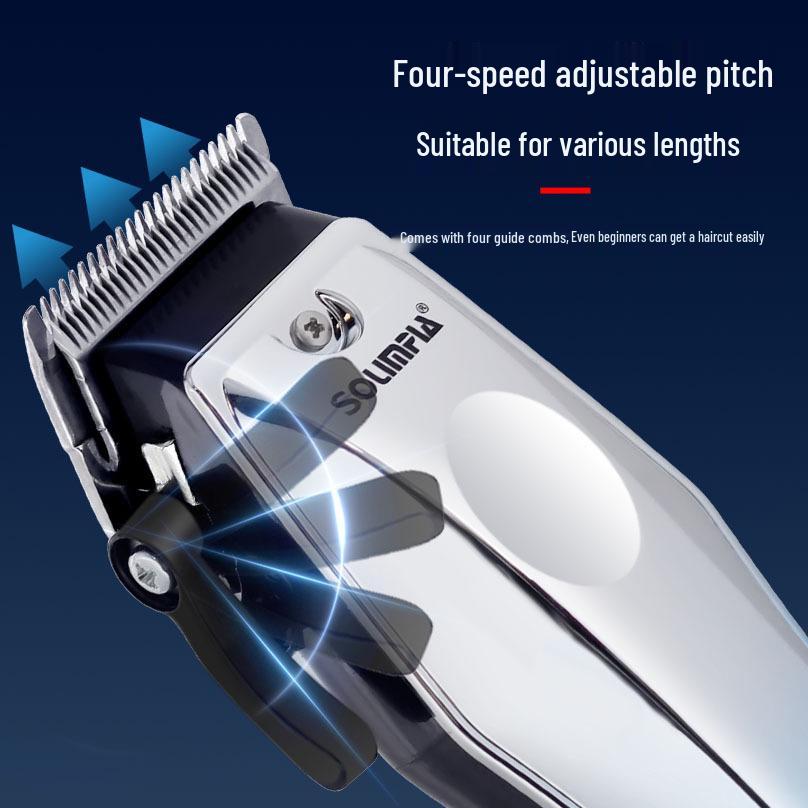 Electric Hair Clipper & Bald Head Shaver - Men’s Professional Trimmer for Barber Shop & Hair Styling