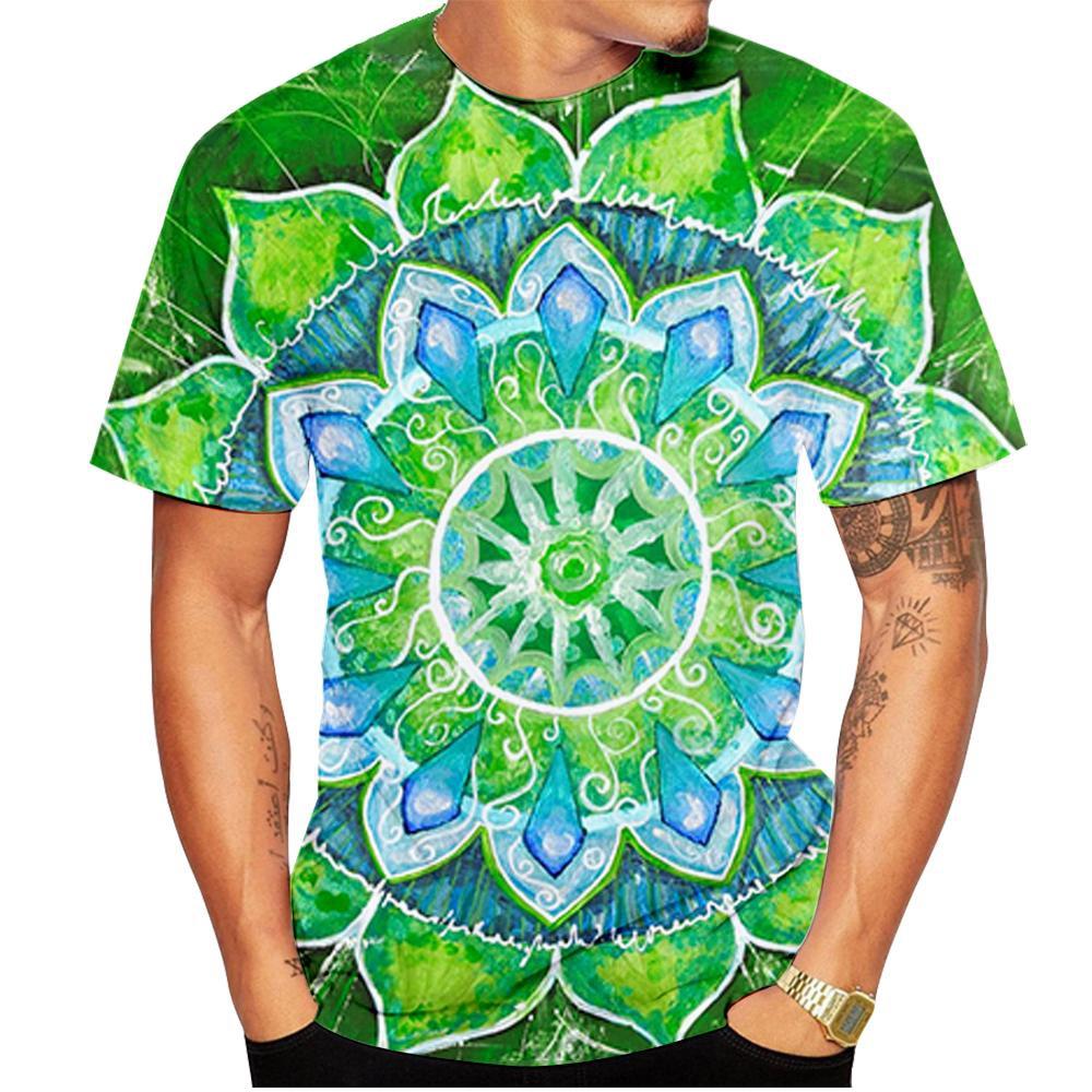 

Новая модная летняя футболка с принтом 3D Bohemia для мужчин и женщин, универсальная повседневная футболка для полных детей, забавные топы, размер 100-6XL 2XL