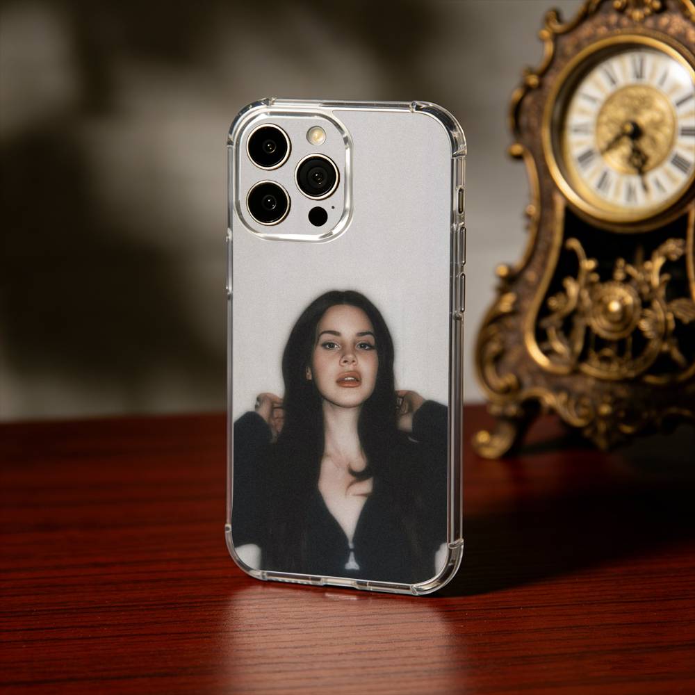 L-Lana D-Del R-Rey Singer Phone Case For iPhone 17 16 15 14 13 12 11 Mini Pro Max Plus Transparent Cover