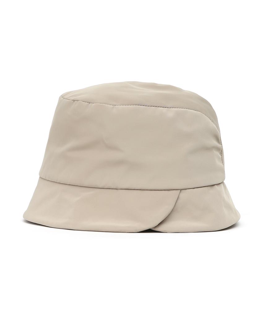 Eondeokeonteulolseutyudio Short Brim Bucket Hat Tulip Bucket / Memory / Beige