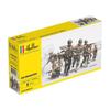 Set of 50 US INFANTRY Figures HELLER 49601 In 1/72nd Scale
