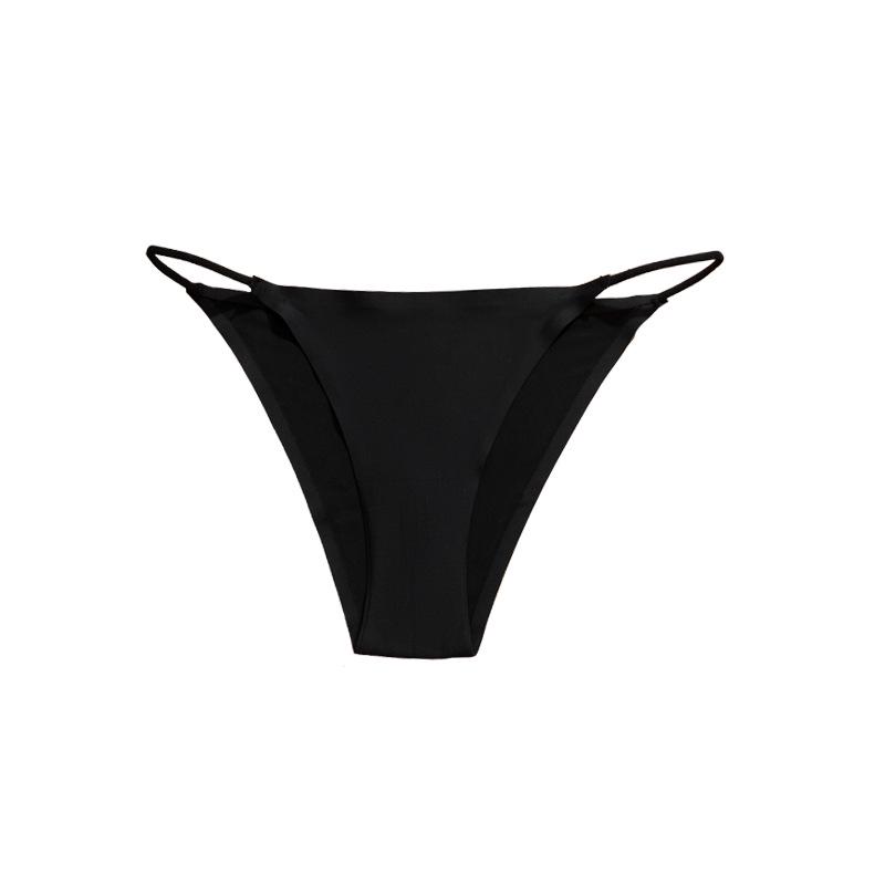 Women's Plus Size Seamless Quick-Dry Breathable Triangle Panties with Cotton Crotch, European Size