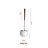 ZISIZ 304 Stainless Steel Large Mushroom Wok Spatula Set