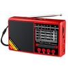 Radio FM AM SW Portable Radios AM FM Rechargeable Shortwave Radio Battery Powered Full Waves USB TF MUsic Box Bluetooth Speaker