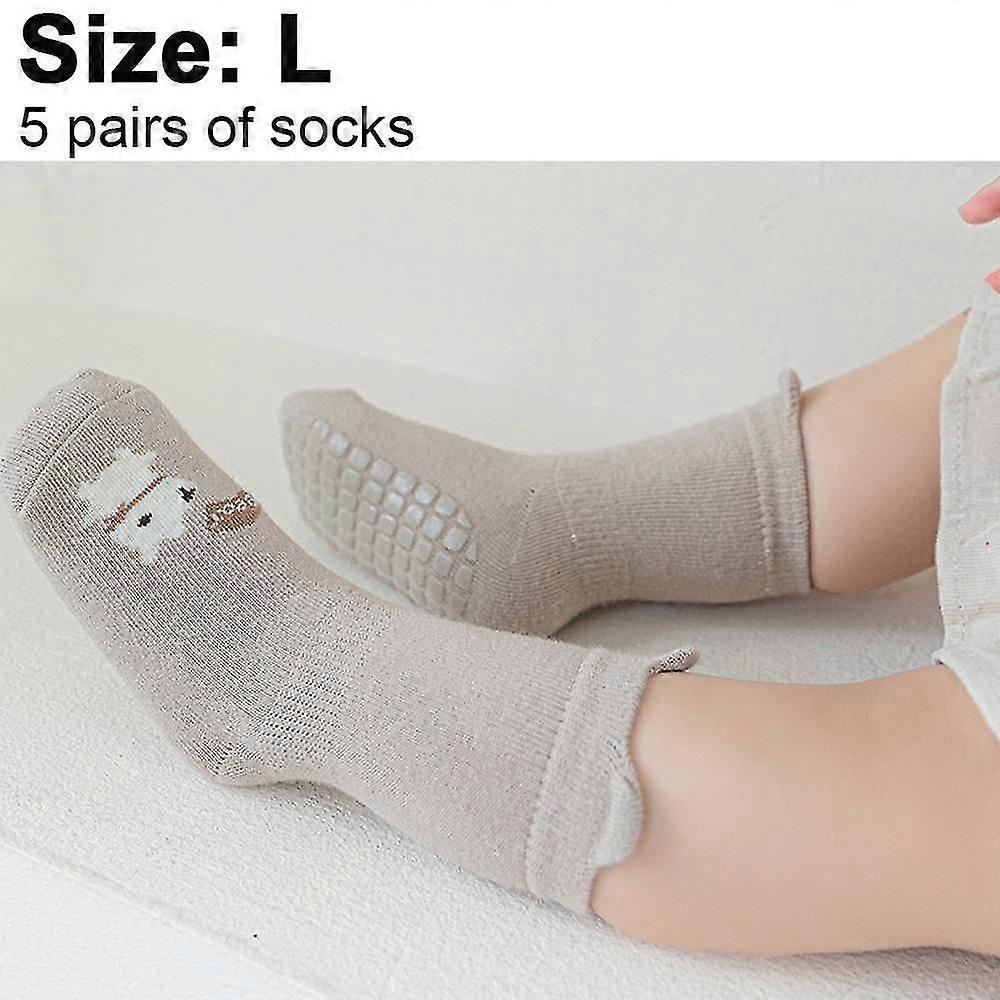 Baby Boy Girl Non Slip Socks Child Toddler Winter Soft Kids Socks