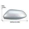 Door Mirror Cover Cap For Toyota Yaris     2024 Silver Rearview Side Mirror Housing Cover Cap Car Accessories