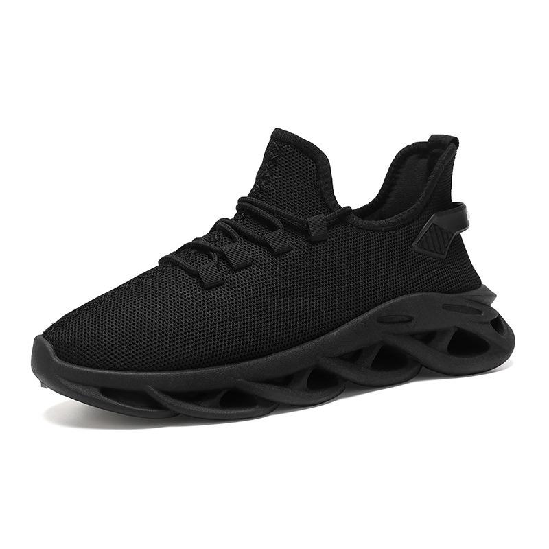 Men's Summer Breathable Mesh Shoes, Casual Sports Shoes for Men, Youth Running Shoes, Trendy White Shoes.