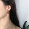 Acrylic Earrings Resin Geometric Hoop Fashion Stud Earrings C-shaped Earrings Resin Earrings Women's Bohemian Earrings