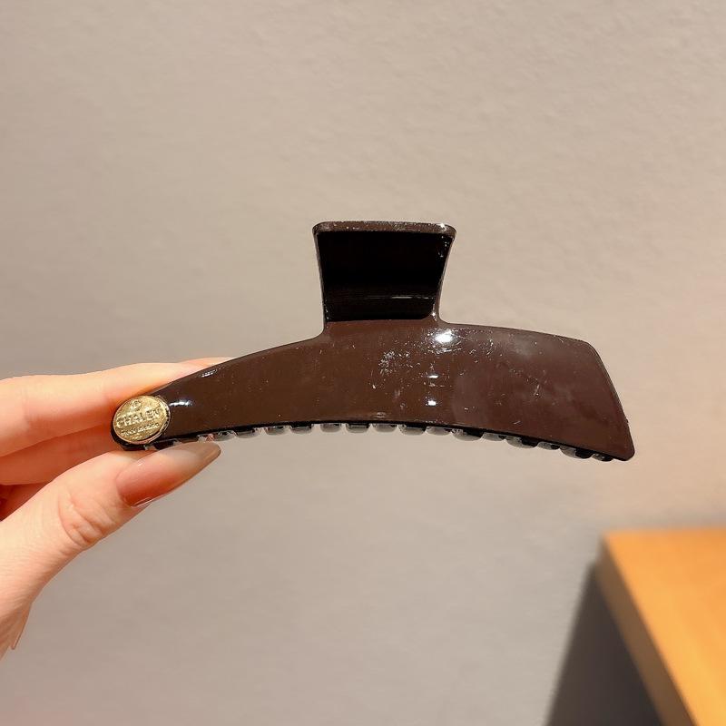 Elegant French Retro Small Shark Hair Clip for Thin Hair