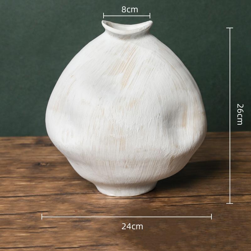 Kaba Seramik Vazo Fırında Dönüşmüş Porselen Vazolar Vazo Çiçek Düzenleme Aksesuarları Çin Tarzı Retro Kavanozlar