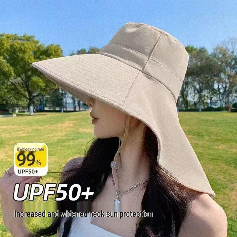 Women s Breathable Sun Hat with Face Mask & Neck Flap