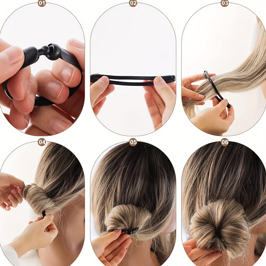 Hair Bun Maker Magic Hair Twist Donut For Easy And Stylish Bun And Ponytail Creation DIY Hair Accessories For Women