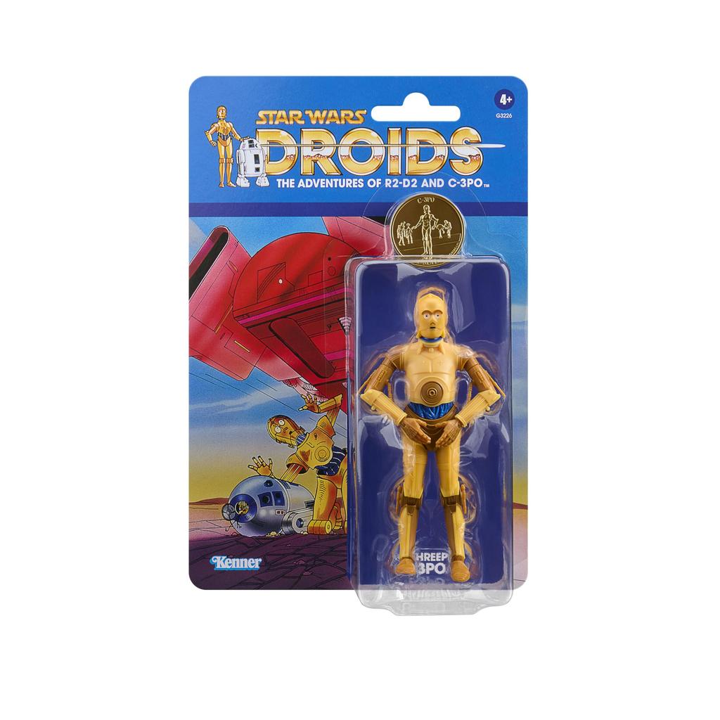 Hasbro STAR WARS Black Series C-3PO, Star Wars: Droid Adventures Premium Collection 15 cm Action Figure G3226 (Authentic)