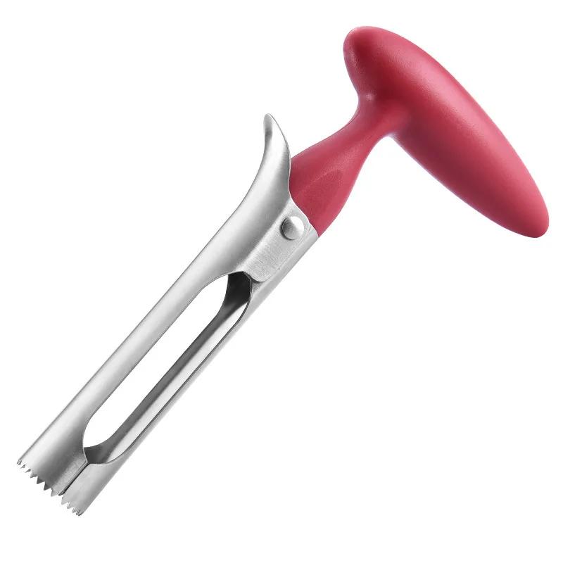 Stainless Steel Fruit Corer Remover Apple Corer Pear Fruit Vegetable Tools Core Seed Remover Cutter Seeder Slicer Kitchen Gadget
