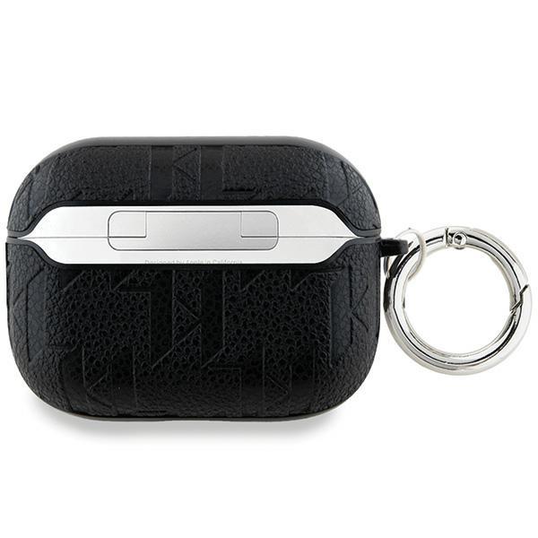 Karl Lagerfeld Klap2Pgkipk Airpods Pro 2 (2022/2023) Cover Czarny/Black Monogram Karl Head