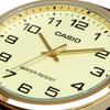 CaSio Analog Quartz Men S Watch Mtp V001gl 9b Gold Cream Yellow