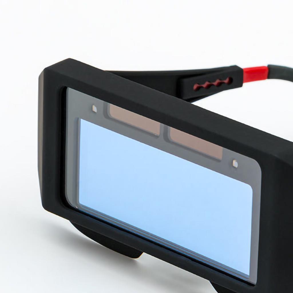 Schweißbrille Automatisch Abdunkelnd Ergonomisch Klares Sichtfeld Schweißschutzbrille mit
