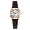 Vintage Korean Style Womens Quartz Watch With Leather Strap For Casual Fashion